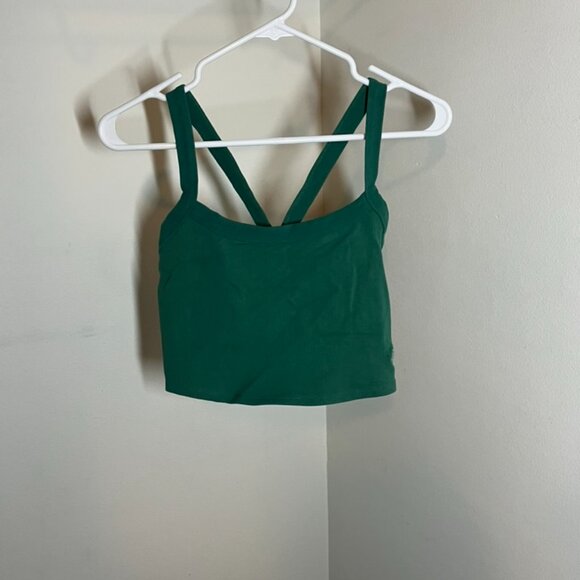 NWT Free People Movement All Clear Solid Cami in Heritage Green Size XL - Picture 4 of 8